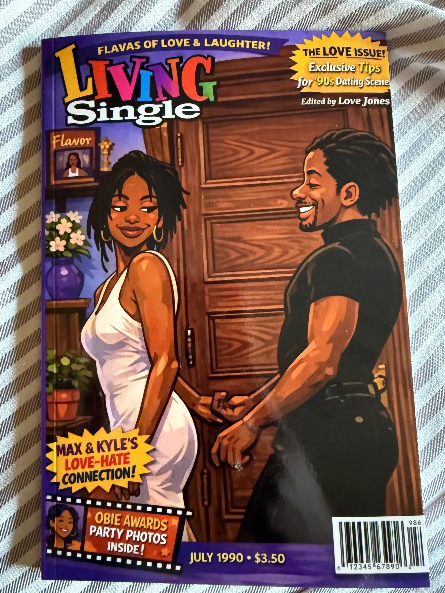 💜 90s Friendship & Love-Inspired Notebook — Single & Thriving Vibes