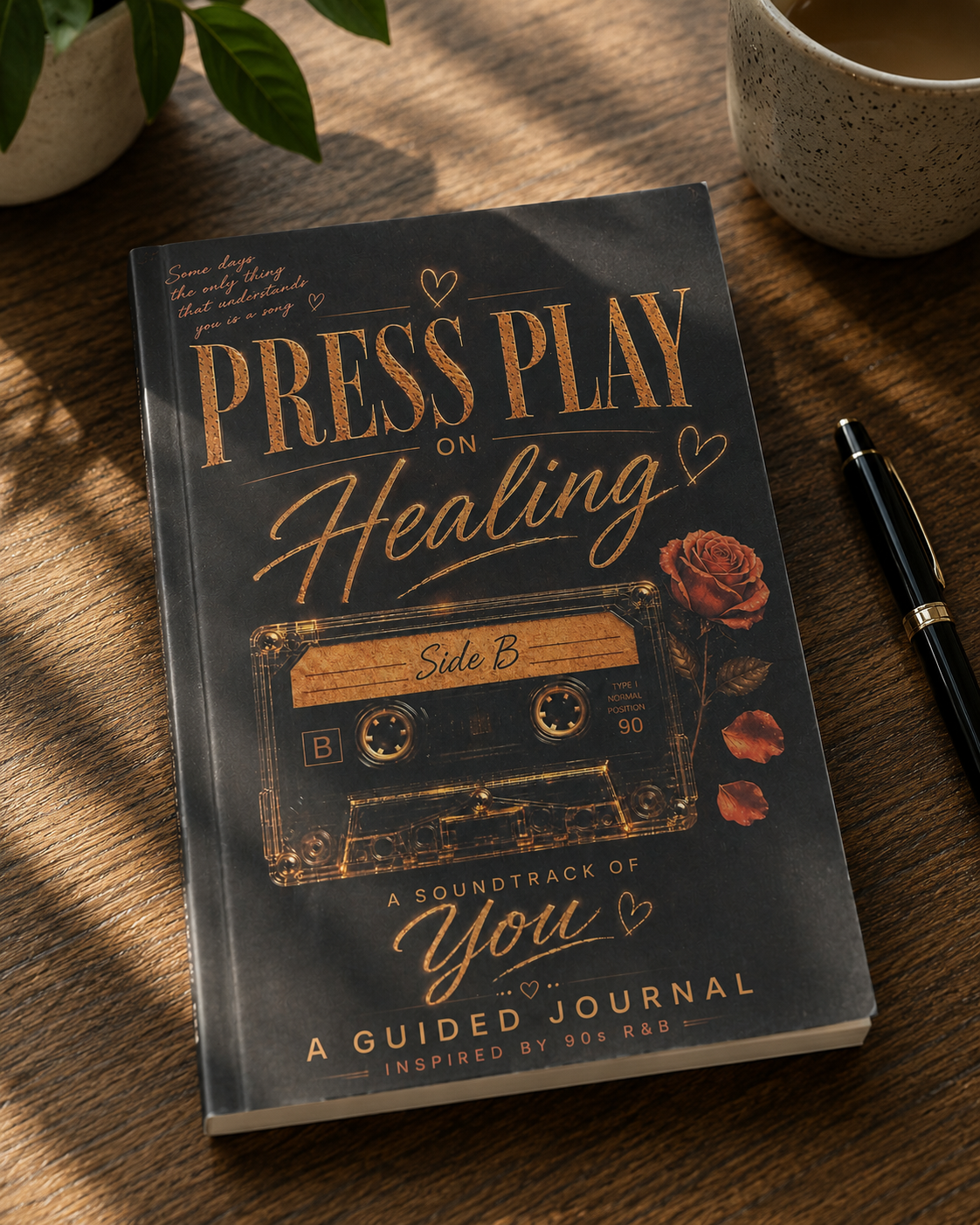 Press Play on Healing -A 30-Day Guided Journal Inspired by 90s R&B